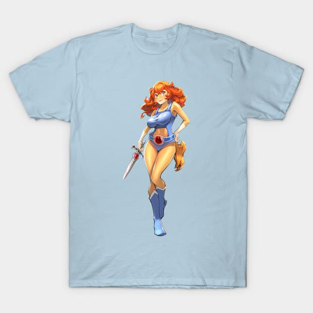 80s lion-o catgirls T-Shirt by quint